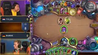 HCT Winter Quarterfinals: Tyler vs Burro - Dreamhack Hearthstone Sweden 2018 | Day 3 Playoffs