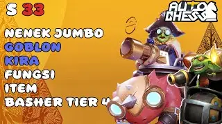 CANNON GRANNY CARRY LAGI JOS KIRA GOBLIN ! AUTO CHESS INDONESIA