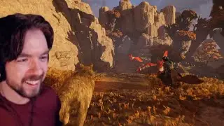 Atreus can turn into a wolf
