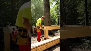 POV: Building a House in the Forest (ASMR)