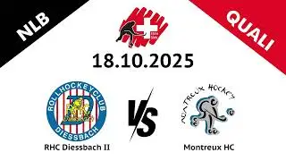 Highlights: Rollhockey NLB - RHC Diessbach II vs. Montreux HC