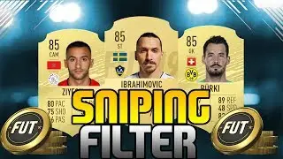 INSANE SNIPING FILTER! 50K PER HOUR - FIFA 20