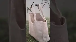 More than a bag, it's a canvas of possibilities #jutebag #burlap #jutecraft #giftbag #jute  #eco