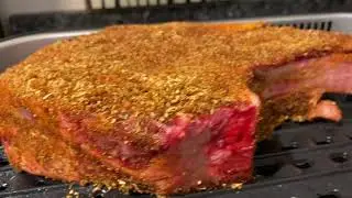 Cooking with Coco. A Tomahawk Steak cooked on a Smokeless Grill