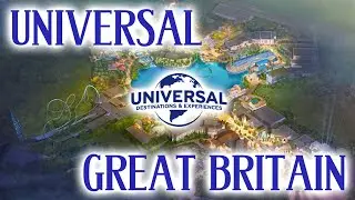 UNIVERSAL GREAT BRITAIN 🤩 CONCEPT ART & CONSTRUCTION UPDATE #1