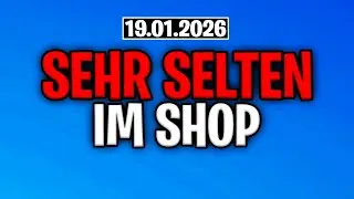 Fortnite Daily Item Shop 18.1.2026 | SIEHT MAN SELTEN