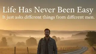 LIFE Has NEVER BEEN EASY.  Just Different Things From Different Men.