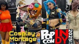 Popcon Indy Cosplay Montage Music Video 2025!