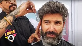 He Looks Ten Years Younger After Hair & Beard TRANSFORMATION