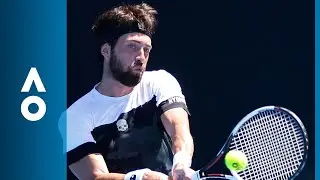Nikoloz Basilashvili v Ruben Bemelmans match highlights (2R) | Australian Open 2018