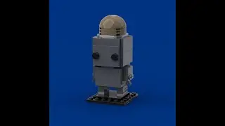Custom Lego Tomb Of The Cybermen Cyber Controller Brickheadz MOC