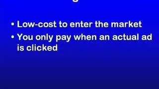 What are the advantages of Pay Per Click advertising?