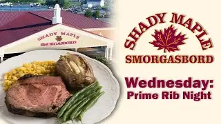 Shady Maple Smorgasbord: вечер отборных ребрышек в САМОМ БОЛЬШОМ буфете Америки
