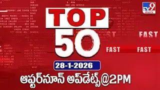 Top 50 | Afternoon Updates | 28-01-2026 - TV9