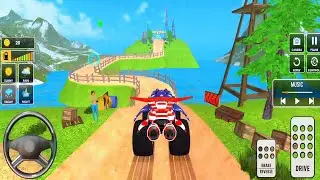 Monster Truck Driving Simulator |&nbsp;&nbsp;3D Off Road Extreme Truck Stunts&nbsp;&nbsp;| Android Gameplay 