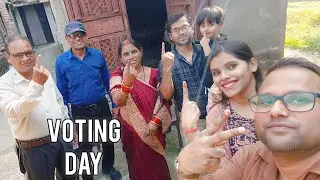 Voting Day In My Village Vlog👆🏻 | Bihar Election 2025 #Vlog #voting