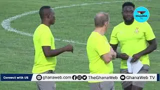 Посмотрите последнюю тренировку Black Stars перед игрой с Коморами