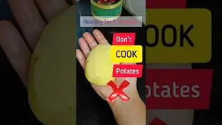 Dont Eat Potatoes [why soak potatoes in cold water before cooking] #shortsfeed #shorts #shortvideo