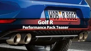 Volkswagen Golf R Performance Pack Teaser w/ Akrapovic Exhaust System
