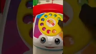 Fisher price telephone pull toy