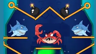 save the fish / pull the pin max level android game save fish pull the pin / mobile game