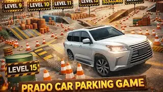 Hardest Prado Parking Challenge 🔥 | Level 9&ndash;15 Complete