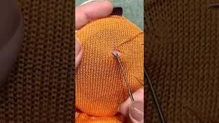 How to Perfectly Repair the Missing Stitch of a Knitted Sweater #diy