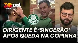 COORDENADOR DA BASE DO PALMEIRAS CRITICA FUTEBOL JOGADO APÓS ELIMINAÇÃO NA COPINHA