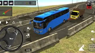 İDBS BUS SİMULATOR İNDONESİA 3D CİTY BUS NEW GAMEPLAY | BEST BUS SİMULATOR DRİVİNG 3D