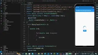 How To Run Multiple Thread In Flutter | Flutter Compute Function | Multi threading In Flutter