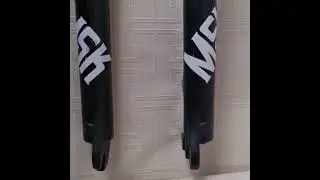 Garfo Suspens&atilde;o Alum&iacute;nio. 29 Mt-20 Tapered Black 100mm trava no Guid&atilde;o