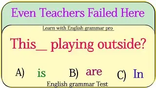  Mixed English Grammar ✨ Even Teachers Failed Here 