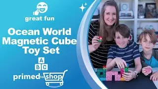 Build Mine Magnetic Cube World Ocean Toy Set Product Overview