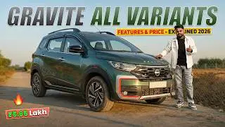 Nissan Gravite 2026 All Variants Explained🔥| Triber Killer? | पैसा वसूल कौन? 🤑