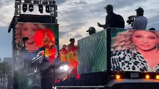 Segundo desfile del Carnaval de Veracruz 2024. Yuri Reina de la Alegria.