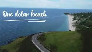 Fly with dji mini 2 over One dollar beach, Dili, Timor Leste