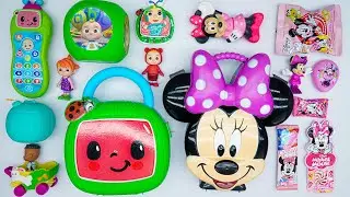 37 Minutes Satisfying with Unboxing Cute Cocomelon & Minnie Mouse Candy and Toys Collection ASMR 🎀🍉