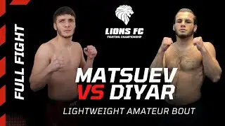 Islam Matsuev vs Hussein Diyar | Lions FC 10 | Full fight