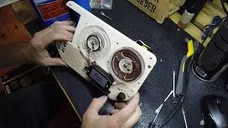 Part Four of Complete Repair of Small Reel to Reel Tape Recorder