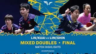 Lin/Kuai vs Lim/Shin | XD Final | #EuropeSmash 2025