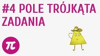 Pole trójkąta - zadania #4 [ Pola figur ]