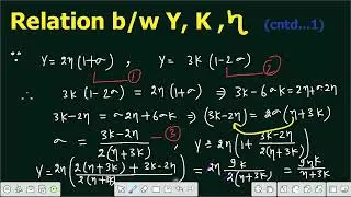 Lecture 54 | Relation between Young's Modulus , Bulk Modulus and Modulus of Rigidity