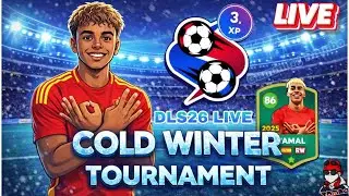 🟢 Live DLS 26 🔥| Completing Cold Winter Tournament In Dls 26 ❄️