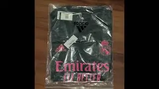 Minejerseys Real Madrid Soccer Jersey Third Away Replica 2020/21 Unboxing Review