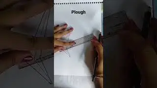 how to make a beautiful plough drawing👌