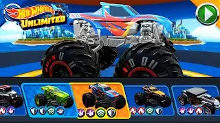 HOT WHEELS UNLIMITED - Let&rsquo;s Race Monster Trucks Race Ace In Mega-Wrex