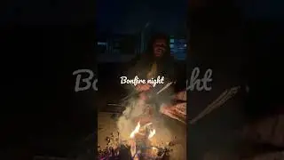 Bonfire Night #bonfire #college #winter