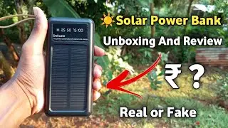 Solar Power Bank 22000 mAh