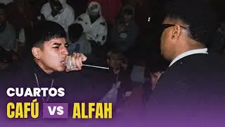 CAF&Uacute; vs ALFAH (CUARTOS DE FINAL) || RAPSODIA 
