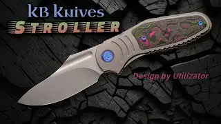 KB Knives Stroller Framelock: Another New Kubey with Amazing Detail and Manufacture!